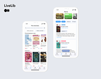 LiveLib App | Nav redesign