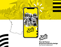 Tour de France 2021 - Brand identity for french tv