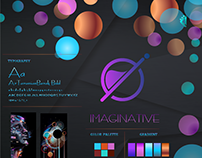 Brand Identity Kit for an Upcoming Imaginative Website