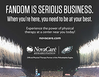 2023 NovaCare sponsorship of the Philadelphia Eagles