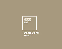 Dead Coral Color Of The Year 2043