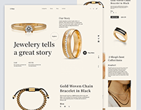 Jewellery Landing Page