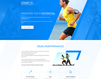 Athletes Promoting Landing Page - Unbounce (Light/Dark)