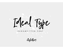 Ideal Type Handwriting Font