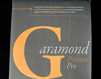 Garamond Premier Pro - Typographic Specimen Catalogue