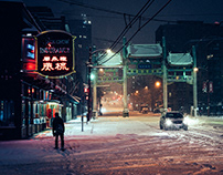 Snowmageddon in Chinatown