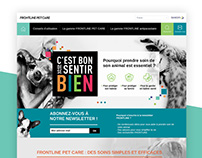 Frontline Petcare Website