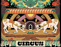 CIRCUS - Illustrated poster