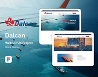 Dalcan - Website UI/UX Design