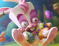 Zooba game Loading Screen for 2020 Easter