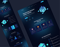Crypto ENS Redesign Landing page.