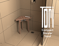 Tori | Compact Shower Stool