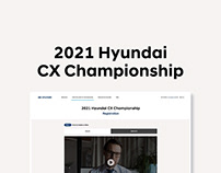 2021 Hyundai CX Championship