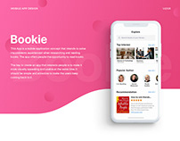 Bookie. IOS app for every book lover