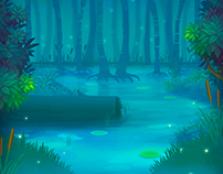 Background for mobile game.