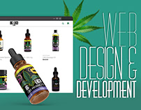 Web Design & Development - Big Easy CBD
