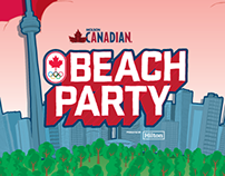 2016 Team Canada Beach Party