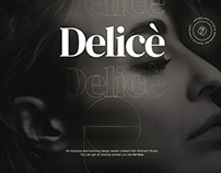 Delicè - Branding Design Concept with Artboard Studio