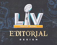 Super Bowl LV | FOX Sports Editorial Design