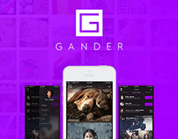 Gander - ios app design