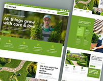Garden Web Design | Landing page