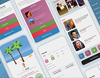 Dubai Media Inc. UI Mobile App Design