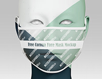 FREE Face Mask MOCKUP