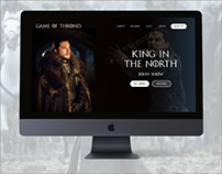 Game Of Thrones Landing Page