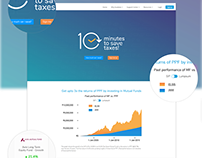 Landing Page Redesign - Save Taxes
