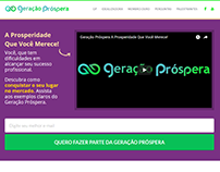 Web site Geração Próspera