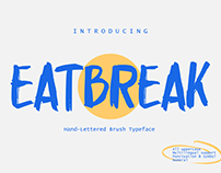 Eatbreak Brush Font