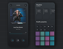 Music Player App design
