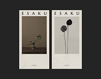Esaku | wabi sabi flower studio