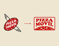 Pizza Móvil | Rebranding