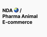 NDA / Pharma Animal E-commerce B2B/c