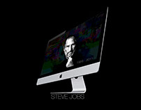 Steve Jobs Memorial Poster