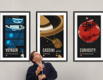 Historic Robotic Spacecraft Poster Series