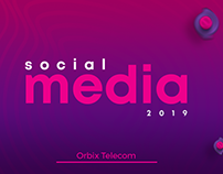Social Media - Orbix Telecom - 2019