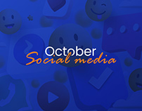 October social media