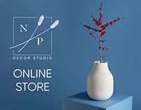 Online store|Decor studio|Интернет-магазин декора