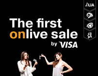 Visa / The First "Onlive" Sale