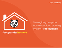 Strategy Design for Foodpanda Home Cook Ordering System