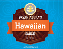 Azeka Hawaiian Sauce Packaging