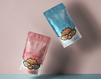 Granny's : cotton candy packaging design