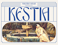 Kestia - Art Nouveau Typeface