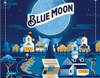 Blue Moon Beer Posters