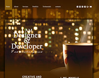 Personal Website's UI Design