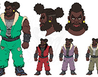 Street Fighter 6 King Kobra Character Design