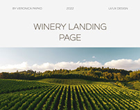 Winery | Website Concept