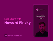 App Concept | Learn with Howard Pinsky